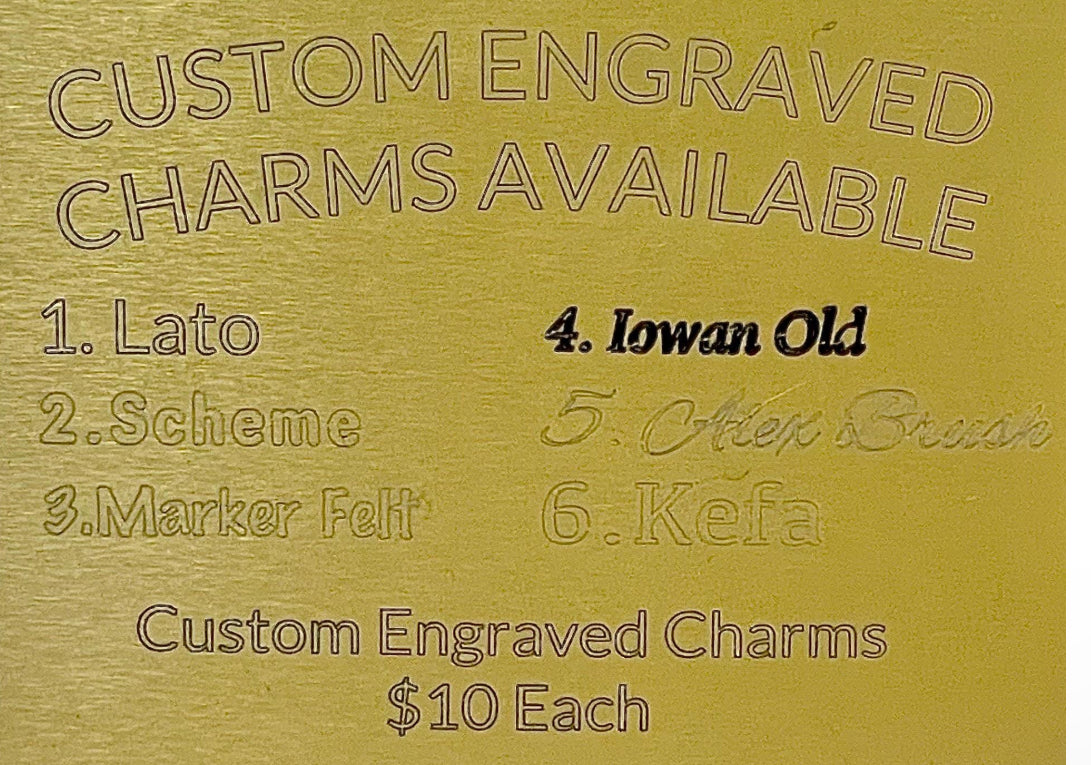 Add a Custom Engraved Gold Stainless Steel Bar Birthstone Necklace