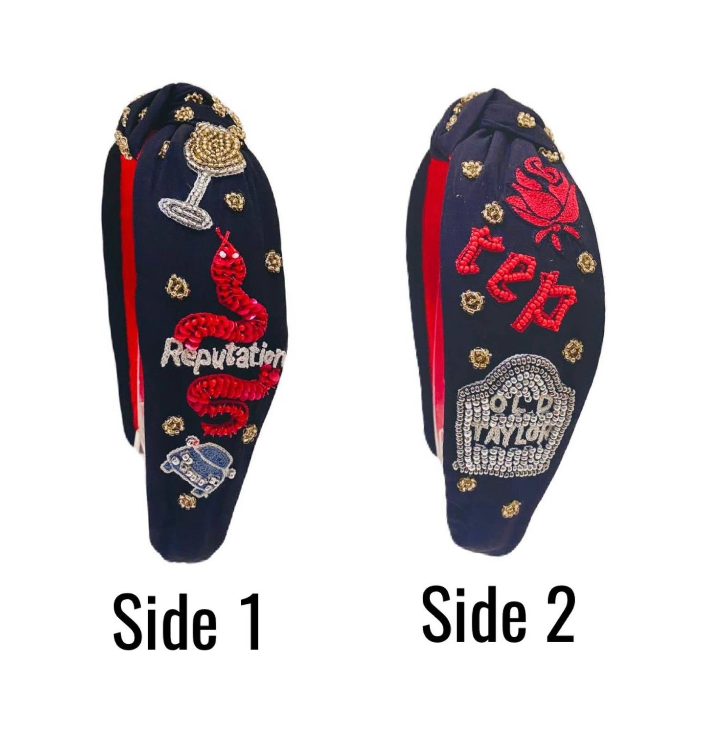 Taylor Swift Beaded and Sequined Headband Exclusive Designs