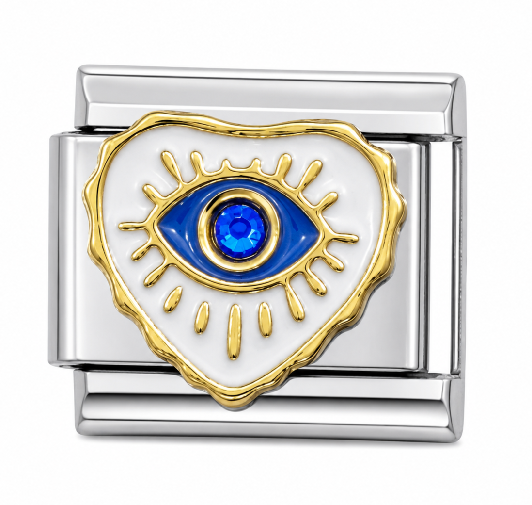 Blue Eye Charm Italian Charm