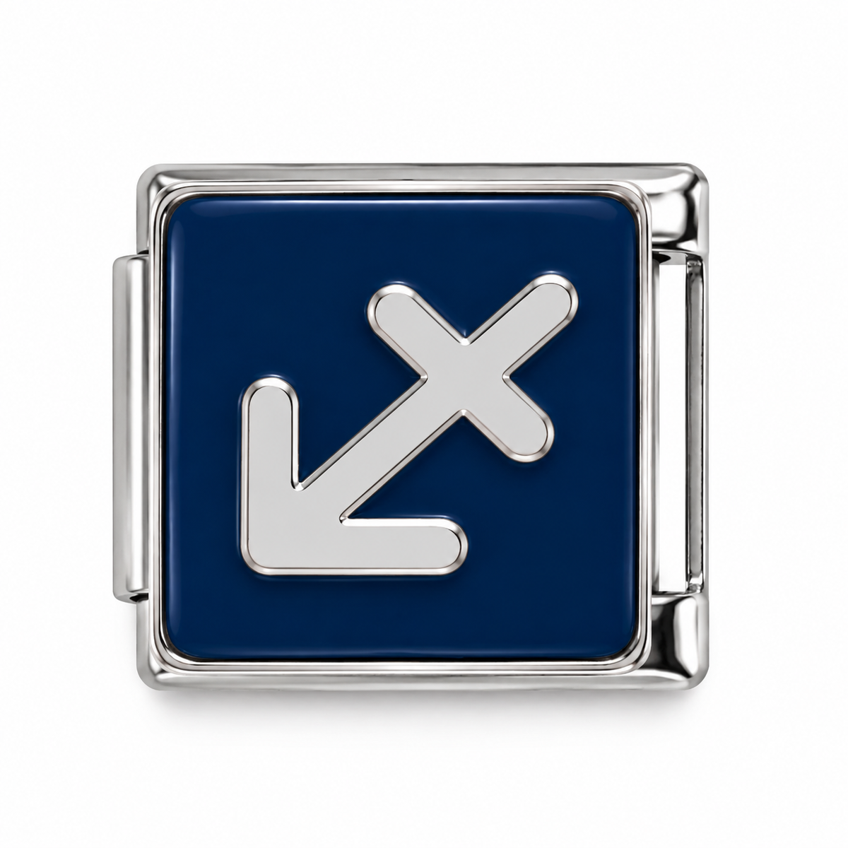 Sagittarius Zodiac Silver Italian Charm