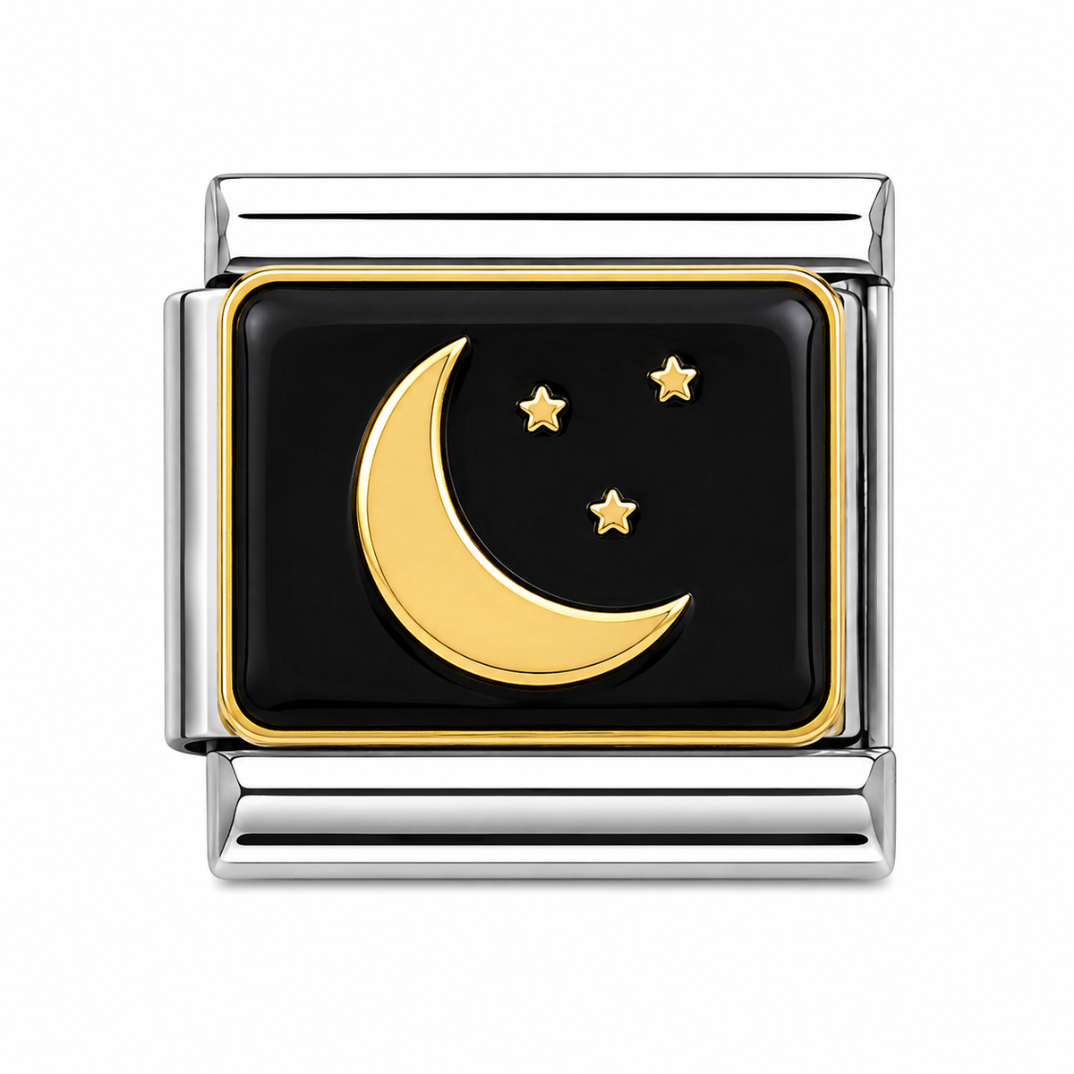 Crescent Moon Italian Charm