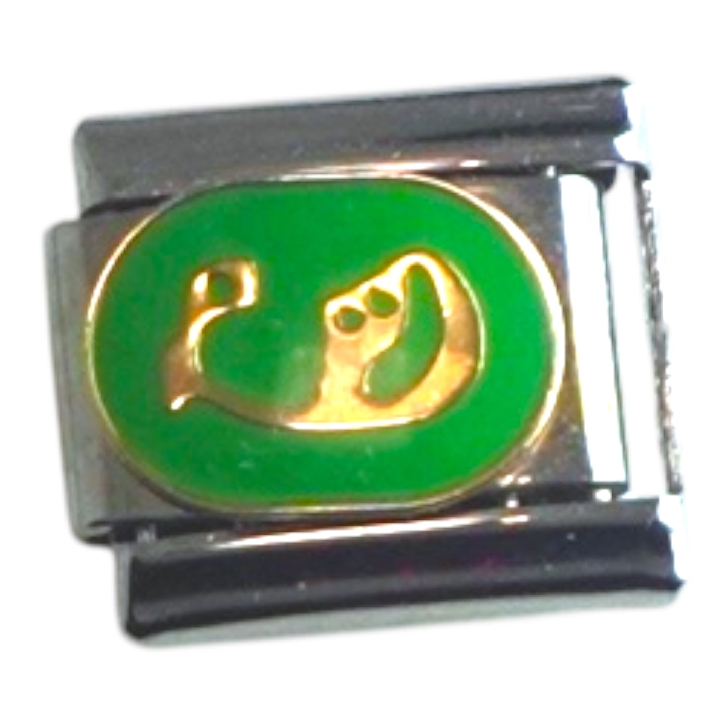 Mother and Baby Silver Italian Charm