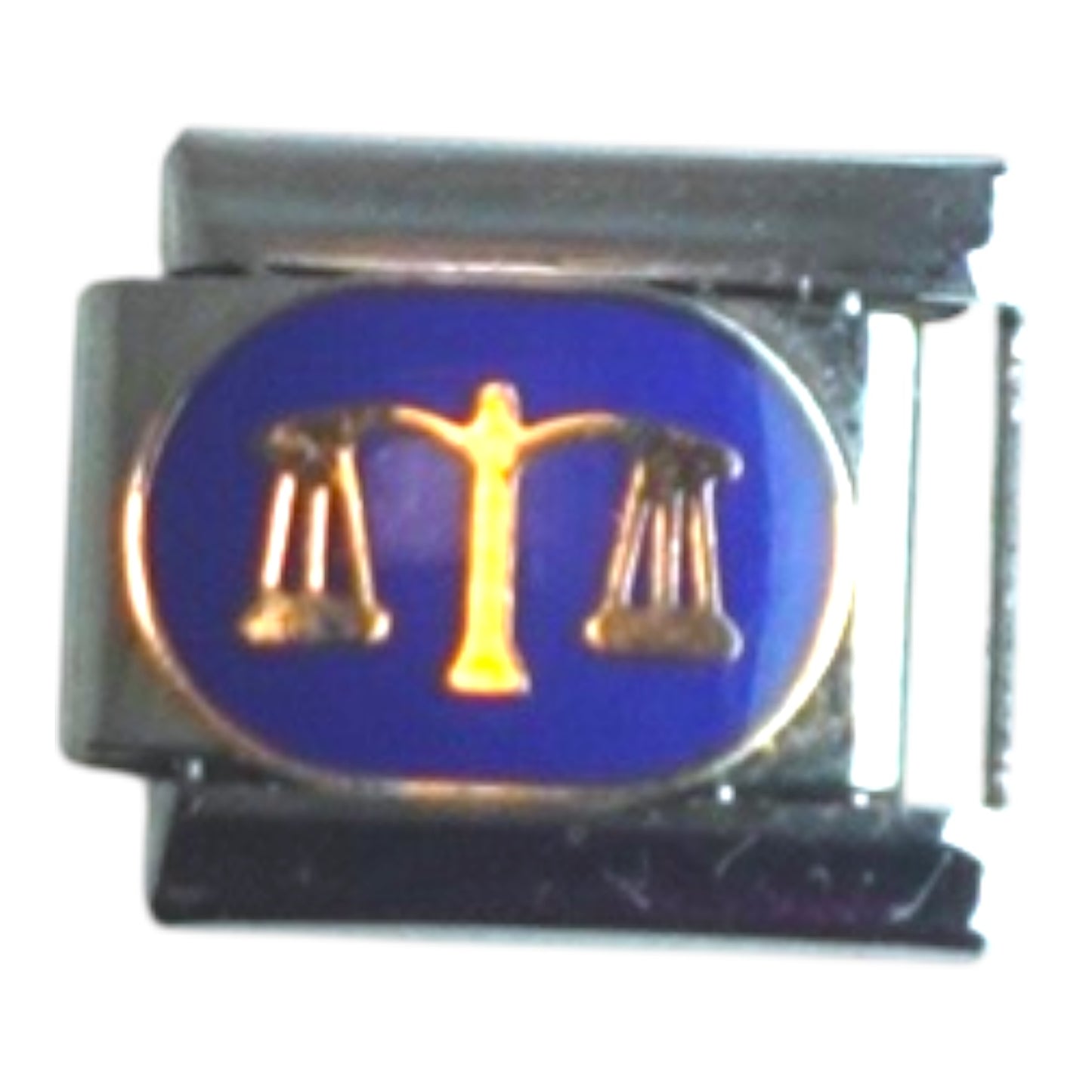 Libra Zodiac Sign Silver Italian Charm