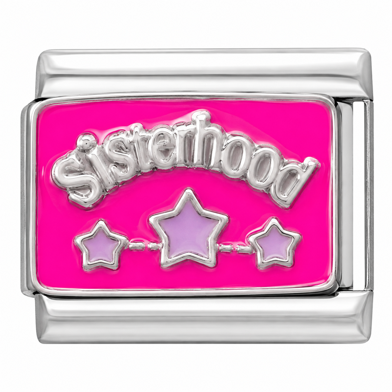 Sisterhood Stars Italian Charm