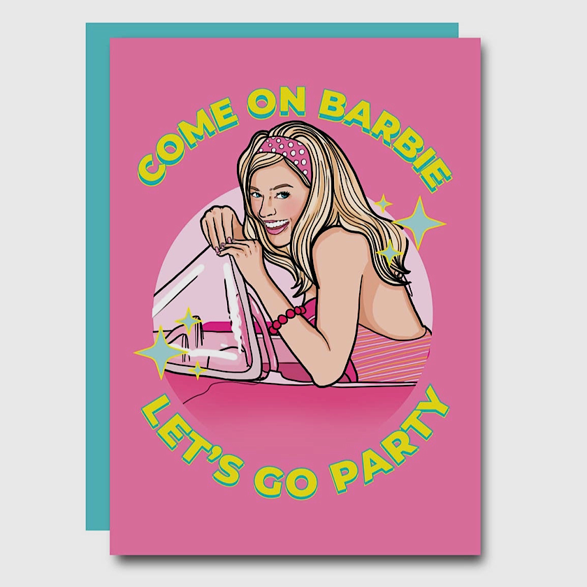 Come On Let’s Go Party Greeting Card