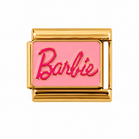 Pink gold Charm