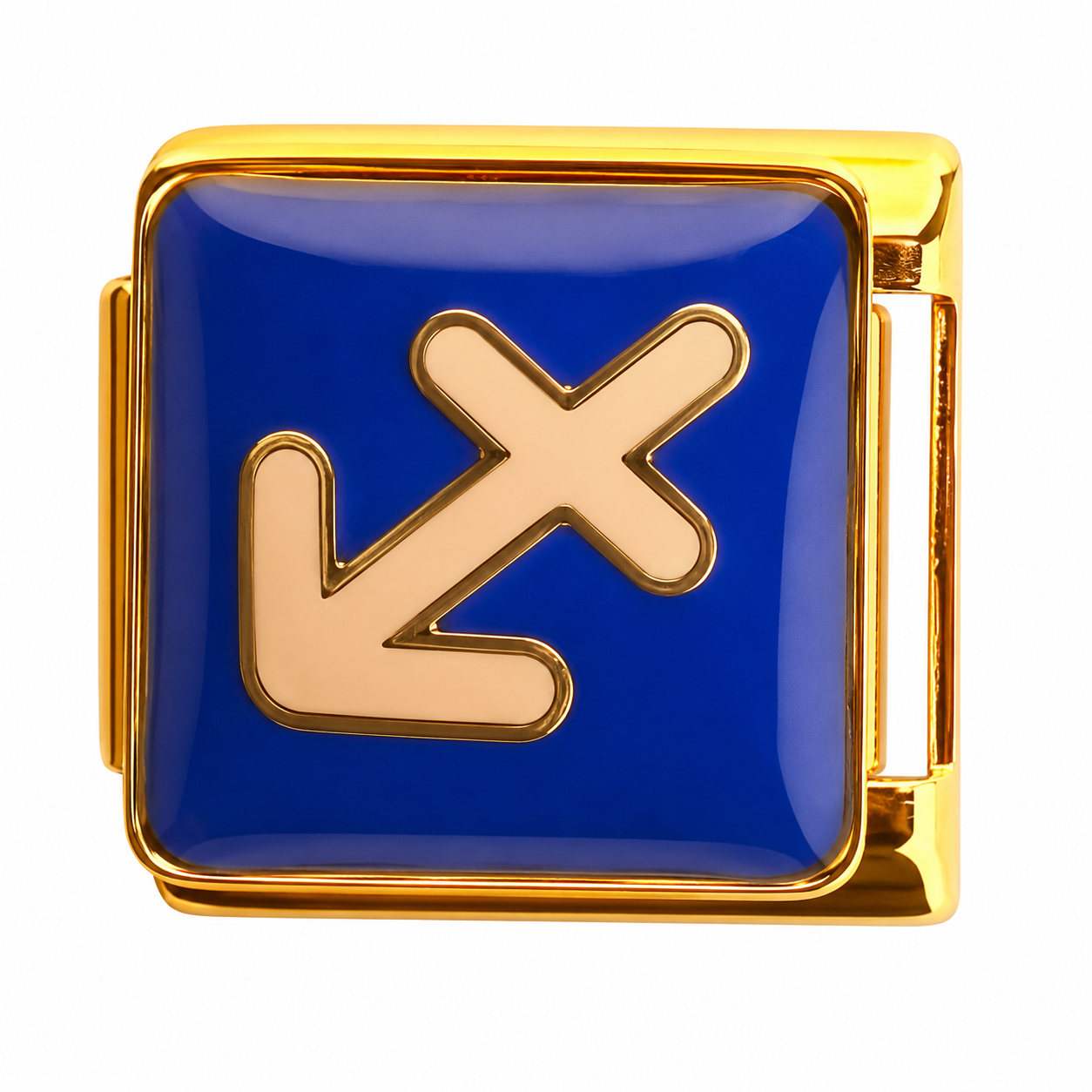 Sagittarius Zodiac Gold Italian Charm