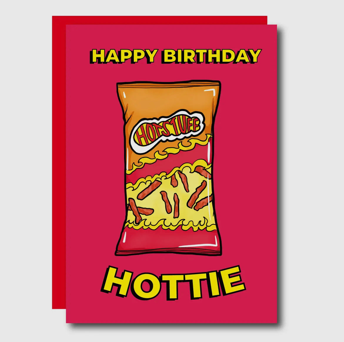 Happy Birthday Hottie Card