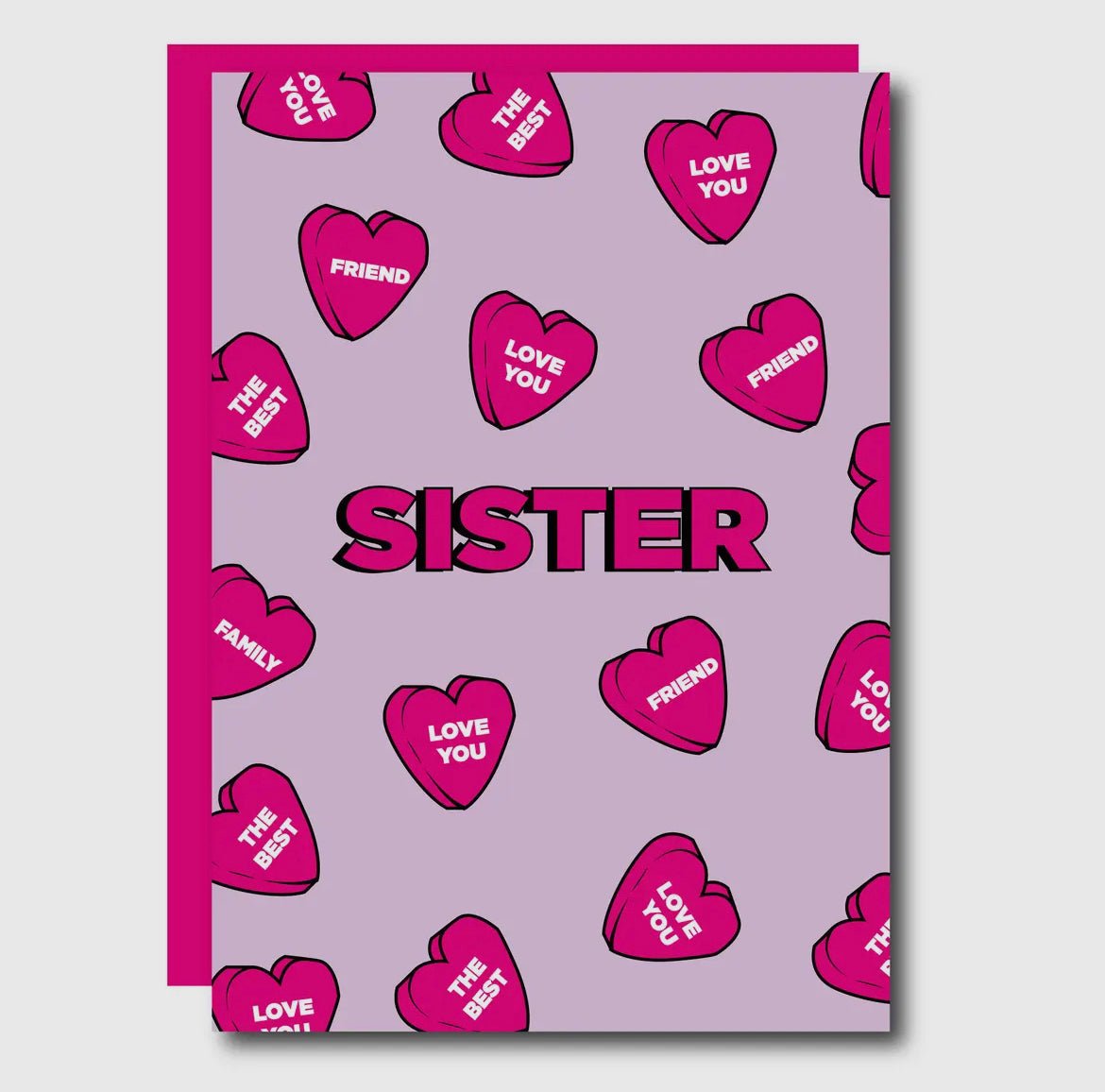 Sister Heart Card