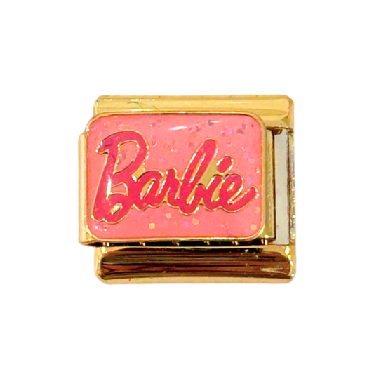 Pink gold Charm