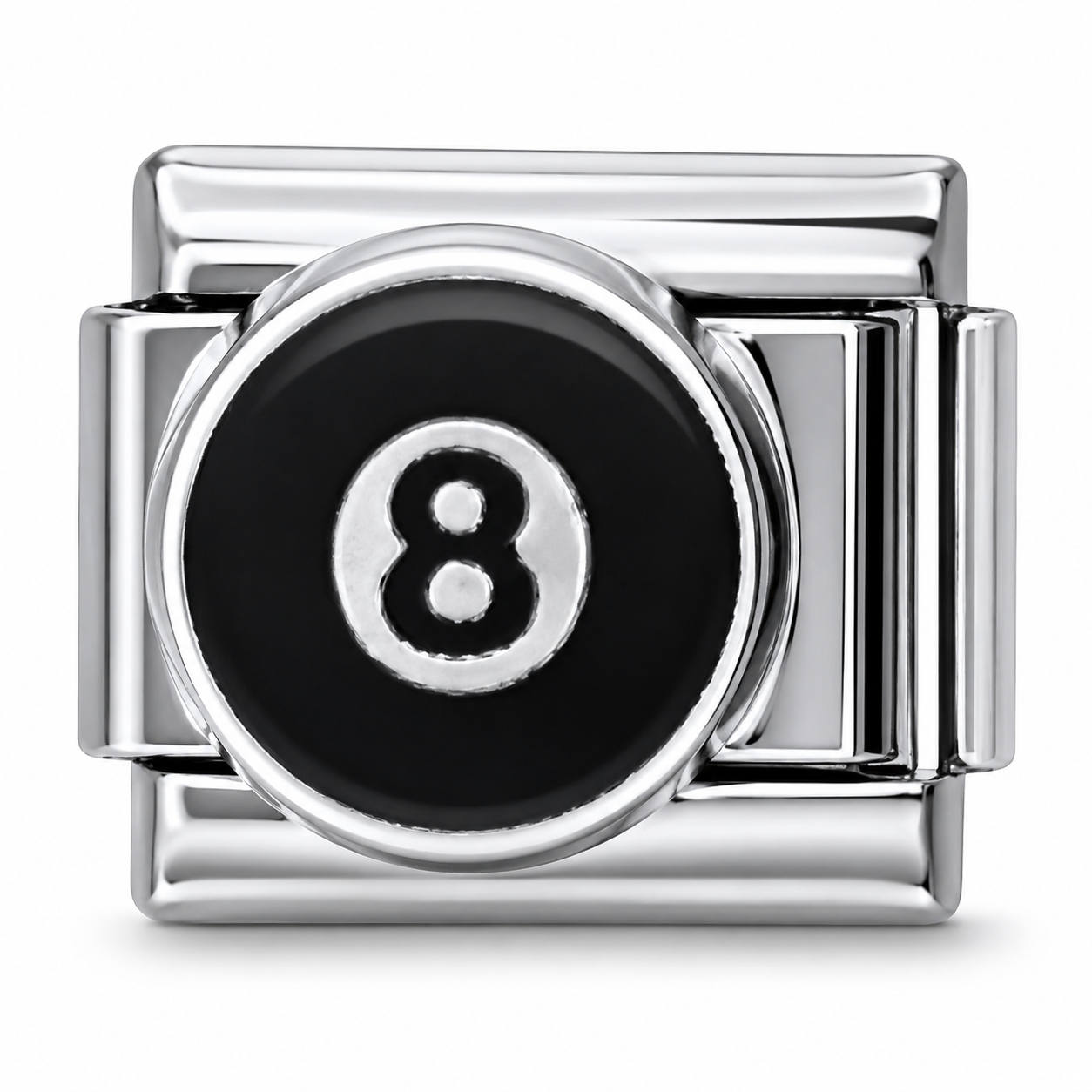 8 Ball Italian Charm