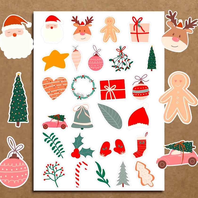 Christmas Mini Sticker Pack