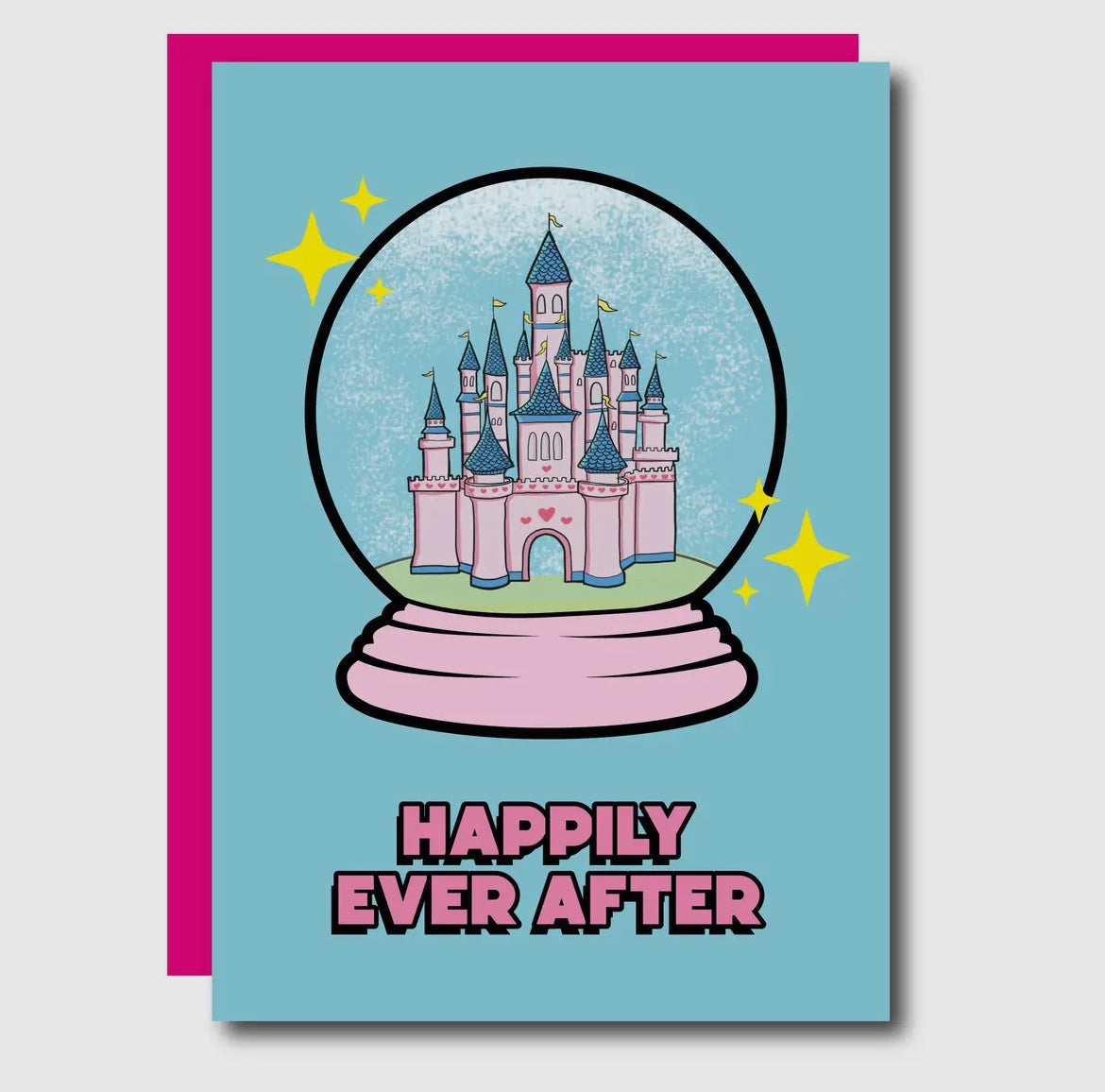 Happily Ever After Castle Card