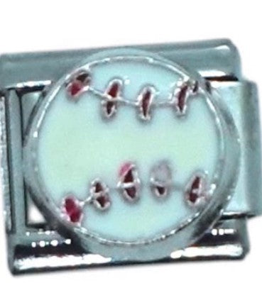 Baseball Italian Charm