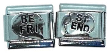 Best Friend End Italian Charm