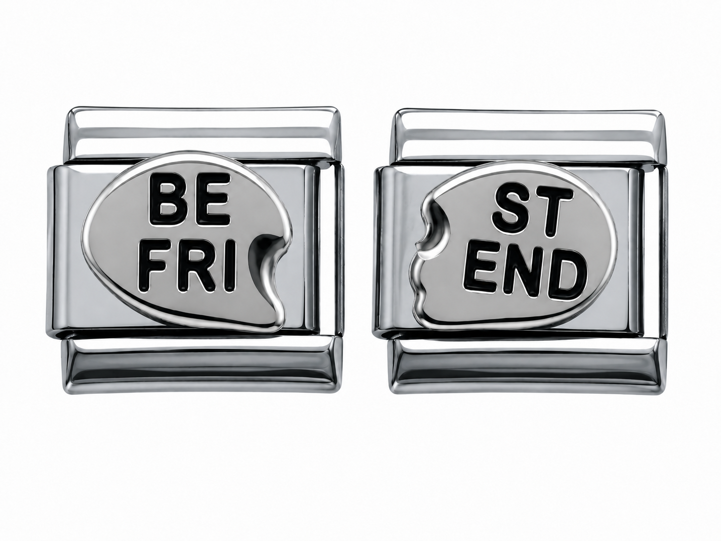 Best Friend End Italian Charm