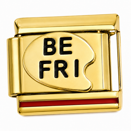 Best Friend Gold Italian Charm