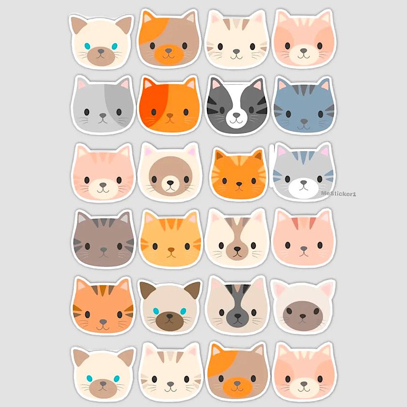 Cats Mini Sticker Pack