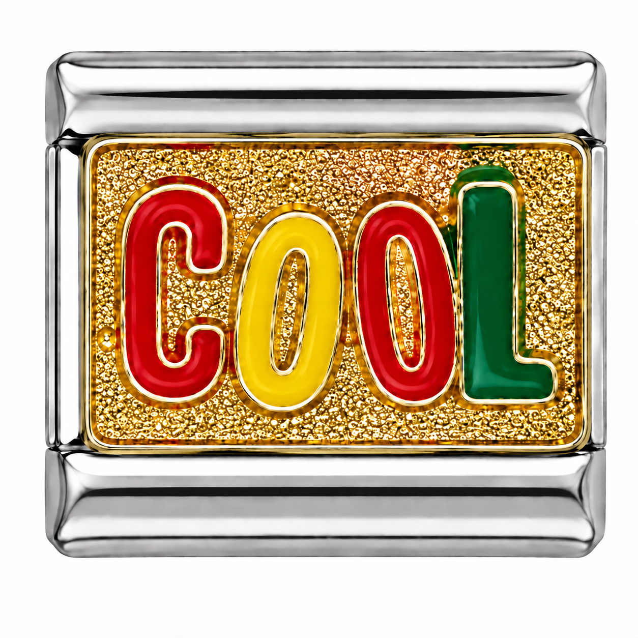 COOL Gold Italian Charm