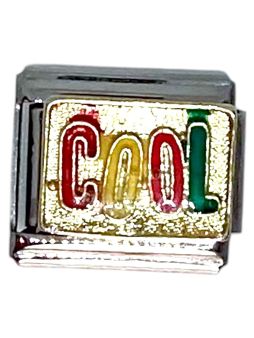 COOL Gold Italian Charm