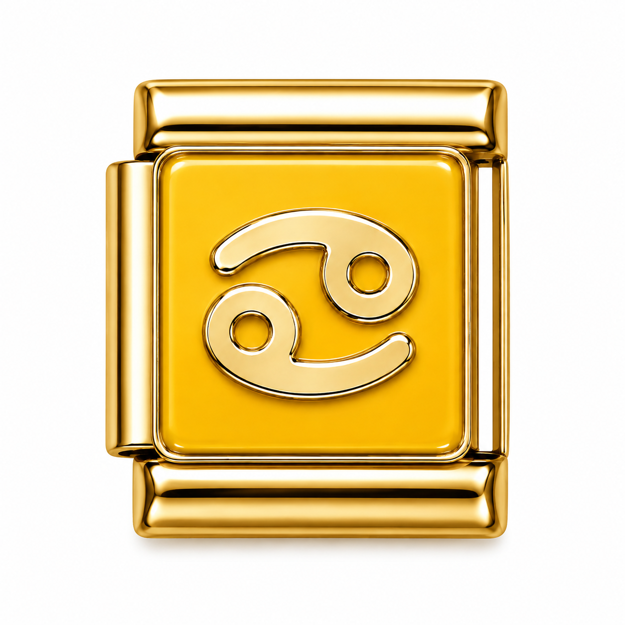 Cancer Zodiac Gold Italian Charm