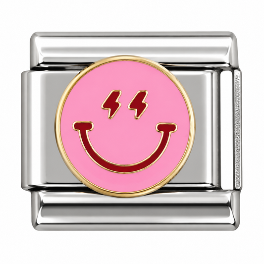 Smiley Quote Italian Charm