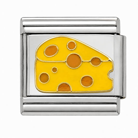 Cheese Slice Italian Charm