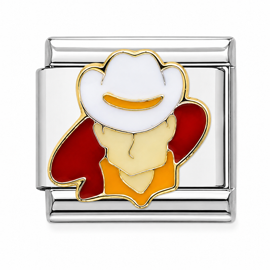 Cowboy Hat Italian Charm