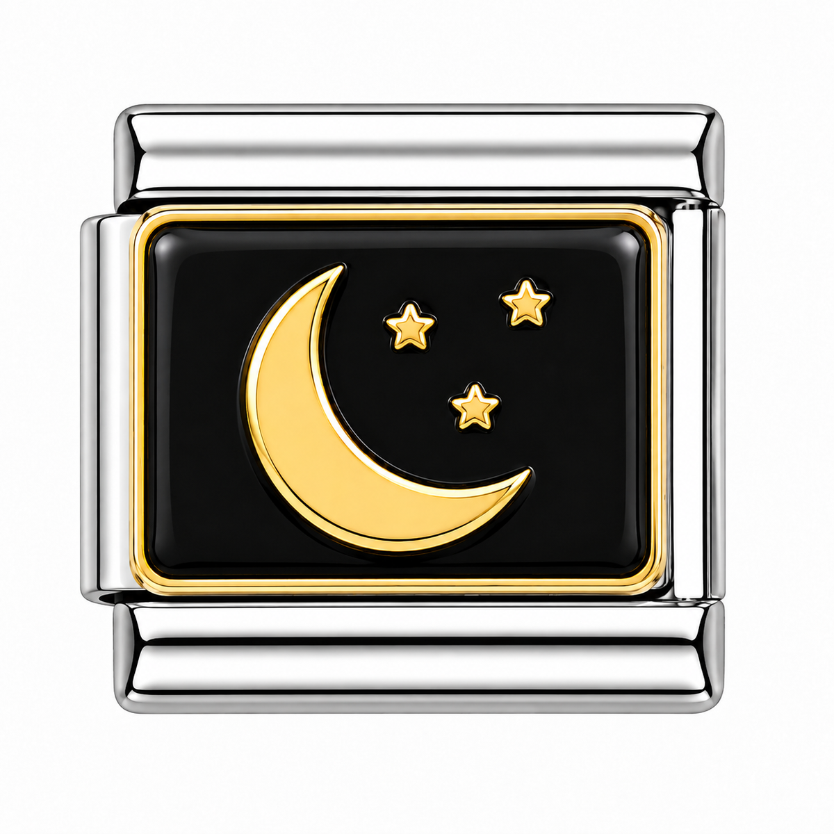 Crescent Moon Italian Charm