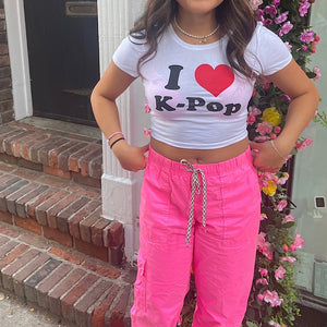 I ❤️ K-pop Baby Tee