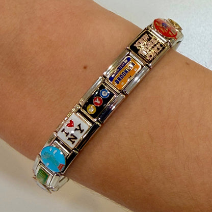 New York City Premade Italian Charm Bracelet