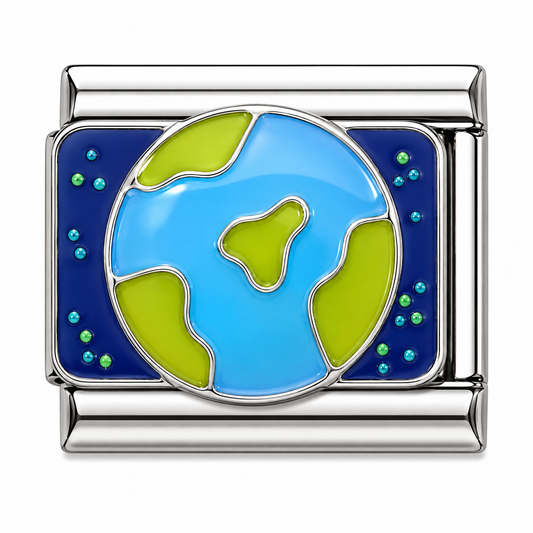 Earth Globe Italian Char