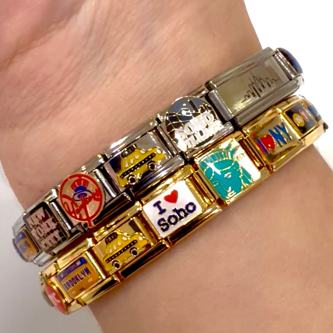 New York City Premade Italian Charm Bracelet