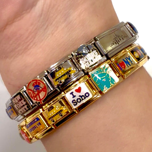 New York City Premade Italian Charm Bracelet