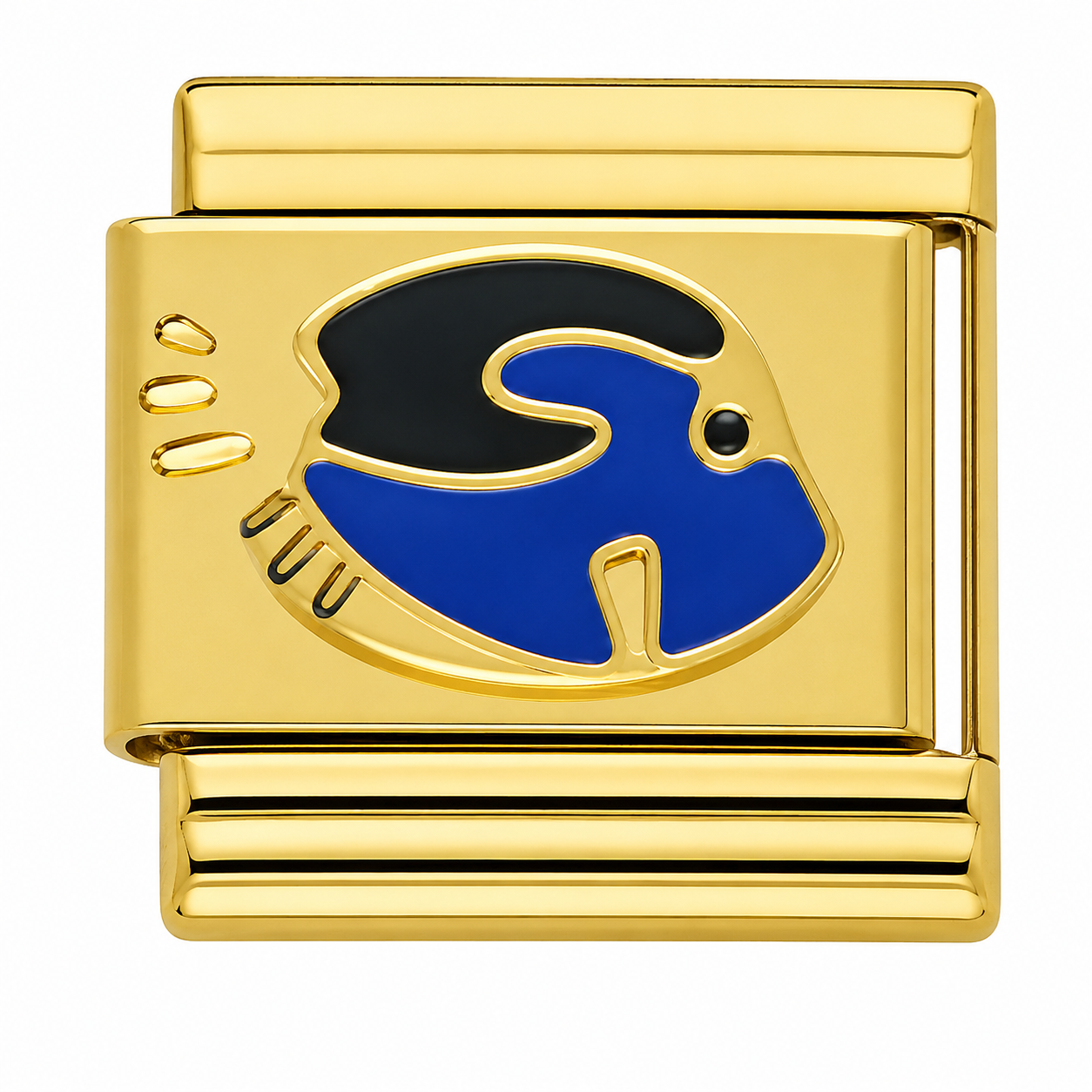 Fish Gold Italian Charm