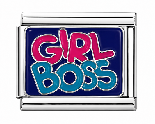 Girl Boss Italian Charm