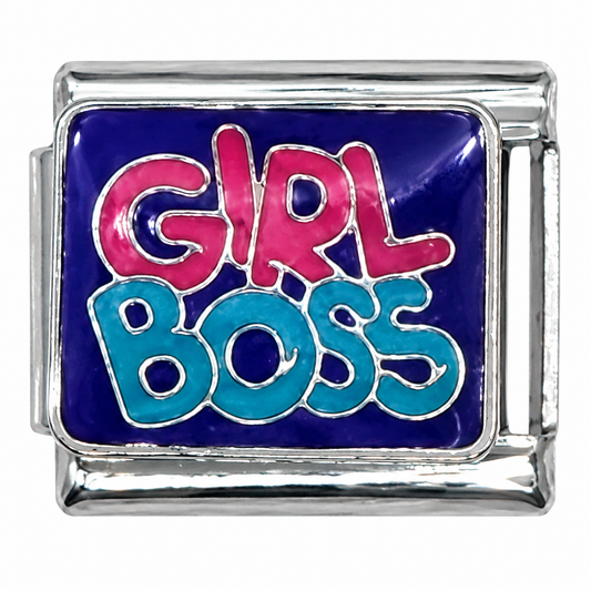 Girl Boss Italian Charm