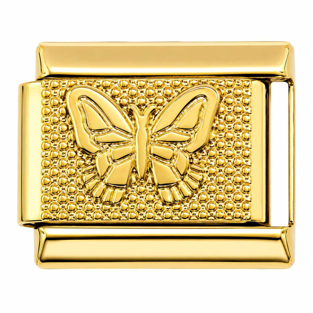 Gold Butterfly Italian Charm