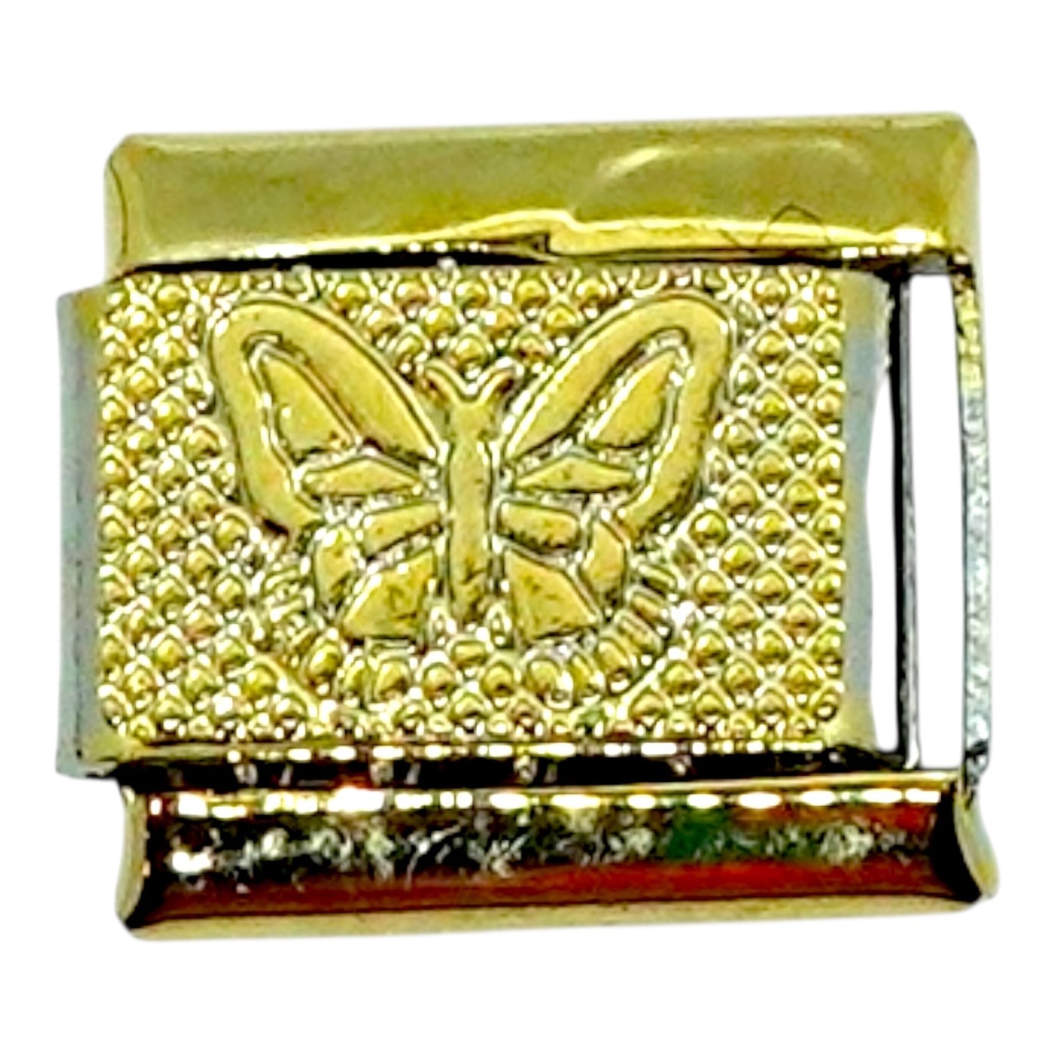 Gold Butterfly Italian Charm