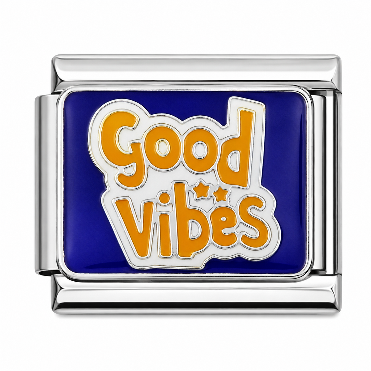 Good Vibes Italian Charm