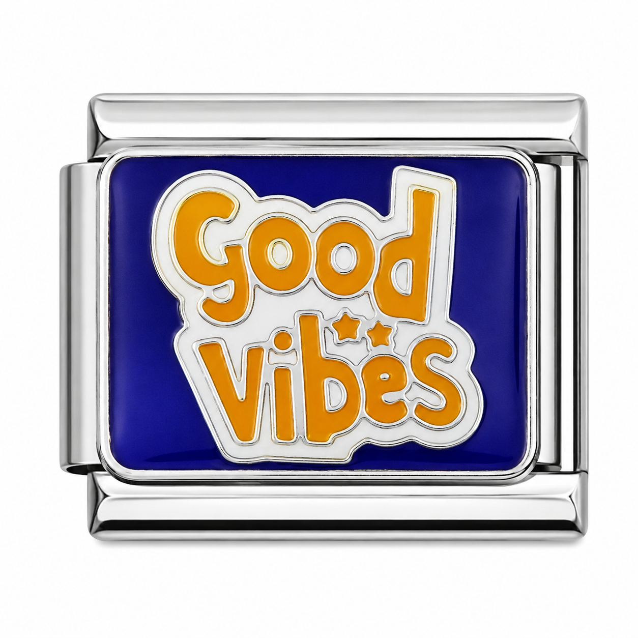 Good Vibes Italian Charm
