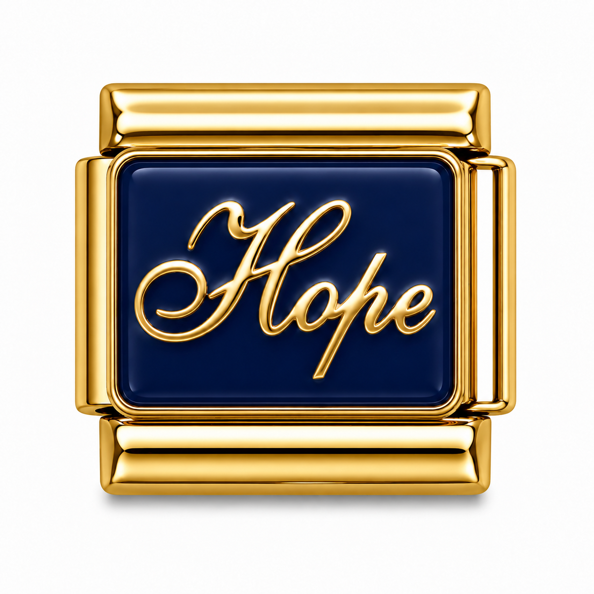 Hope Script Gold Italian Charm