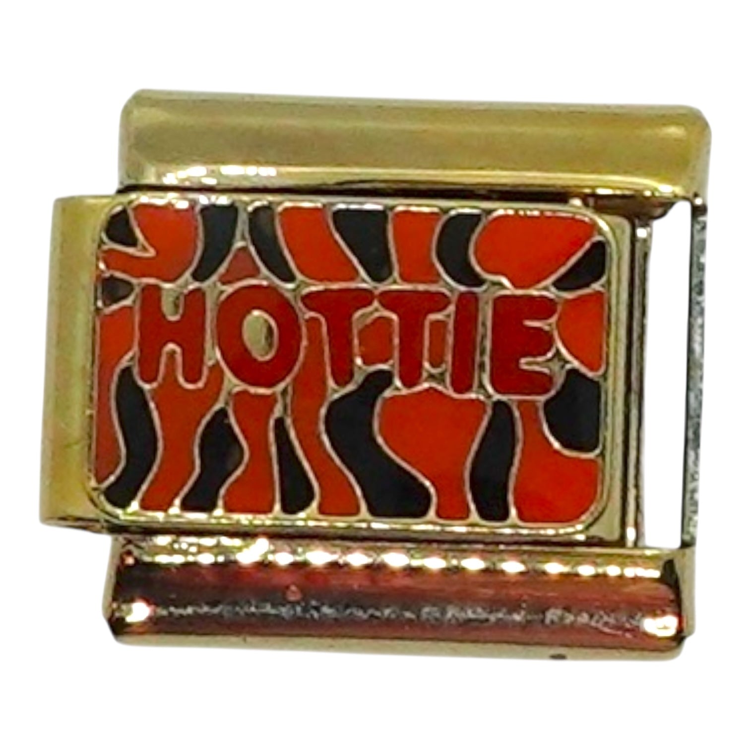 Hottie Gold Italian Charm