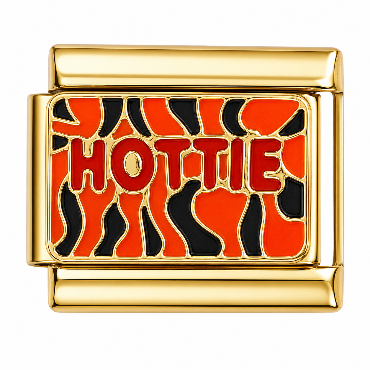 Hottie Gold Italian Charm