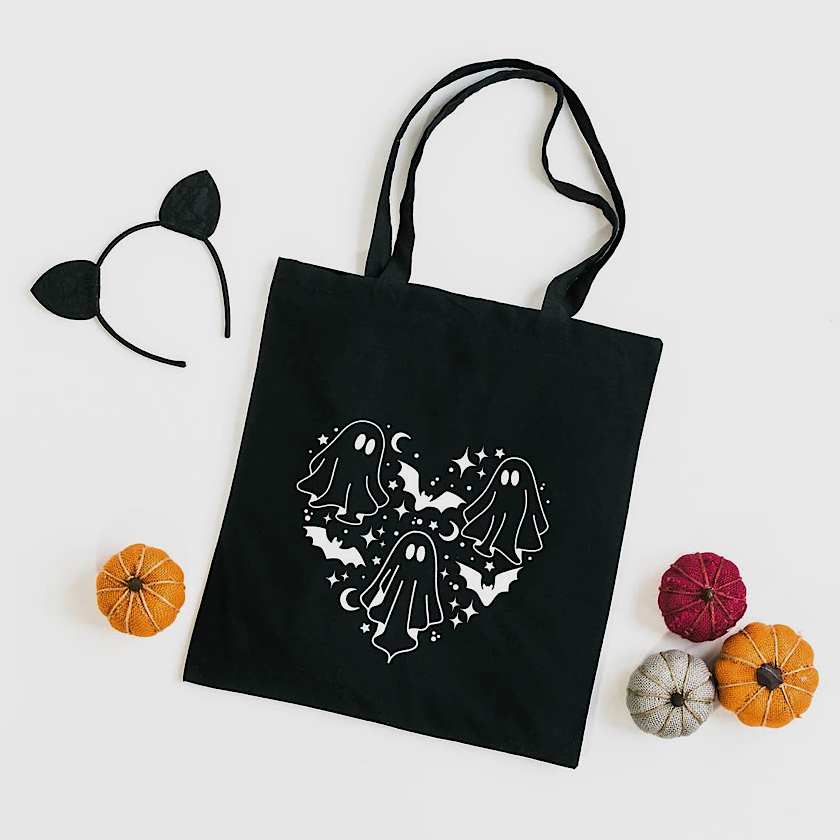 Halloween Collage Tote