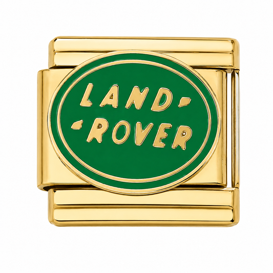 Land Rover Gold Italian Charm
