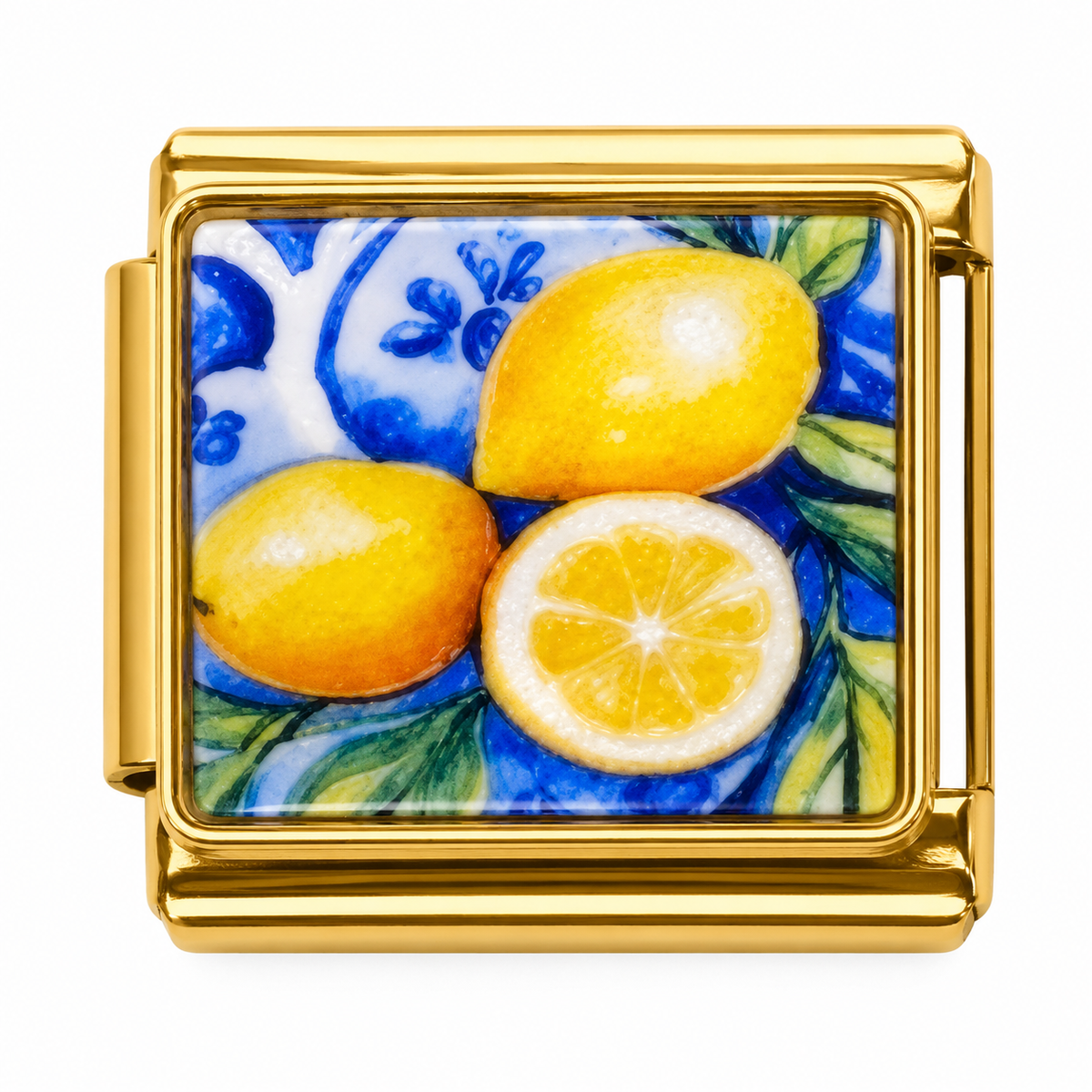 Lemon Gold Italian Charm