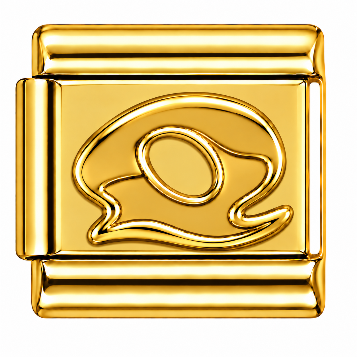Letter Q Gold Italian Charm