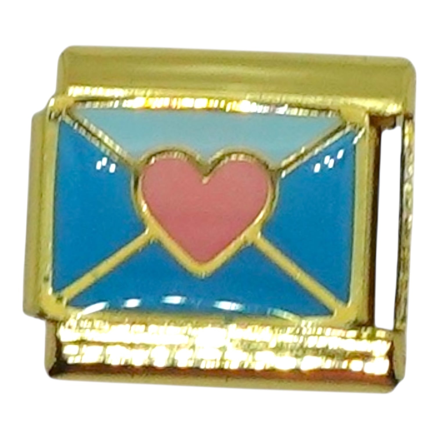Love Letter Gold Italian Charm