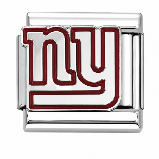 NY Silver Italian Charm